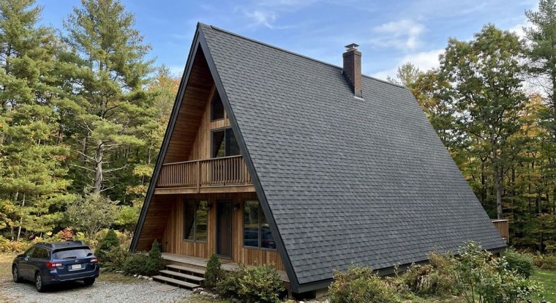 A Frame Roof Installation in Paulding County, GA