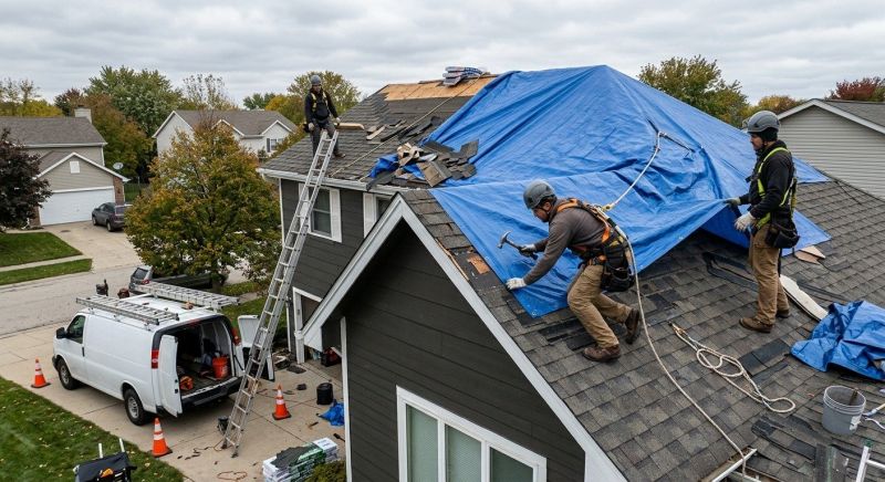 Our team working on Roofing Service projects in Paulding County, GA