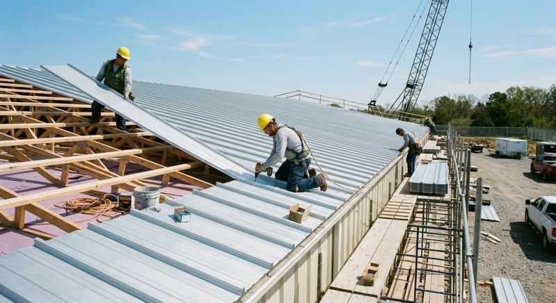 Aluminum Roof Installation in Bartow County, GA