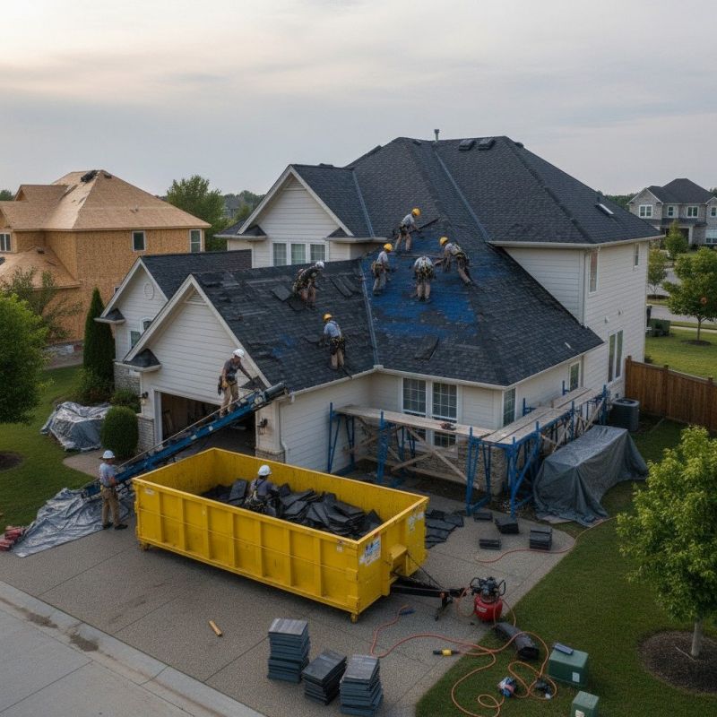 Asphalt Roof Replacement in Lithia Springs, GA