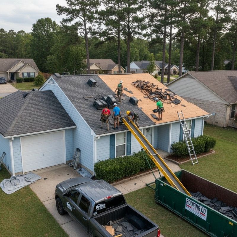 Asphalt Roof Replacement in Mableton, GA