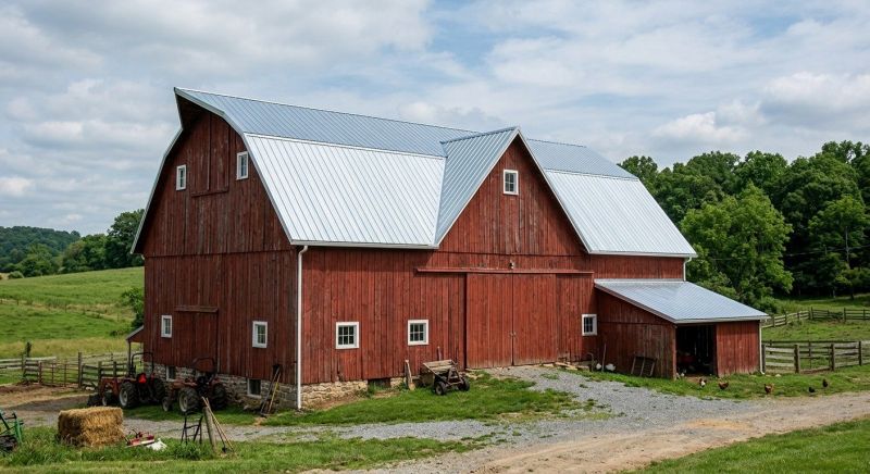 Barn Roof Replacement in Cobb County, GA