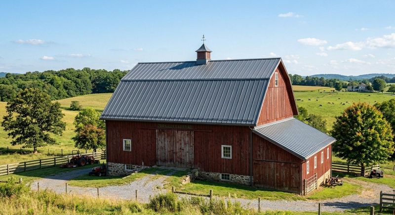Barn Roof Replacement in Paulding County, GA