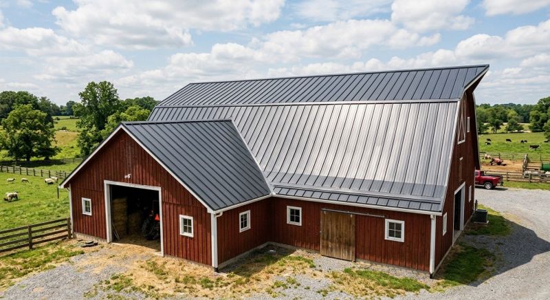 Barn Roof Replacement in Marietta, GA
