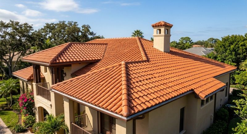 Barrel Tile Roof Installation in Paulding County, GA