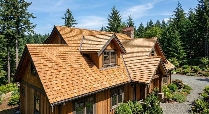 Cedar Roof Installation in Acworth, GA
