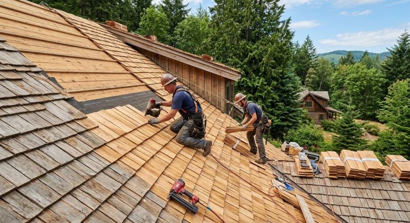 Cedar Roof Installation in Cobb County, GA