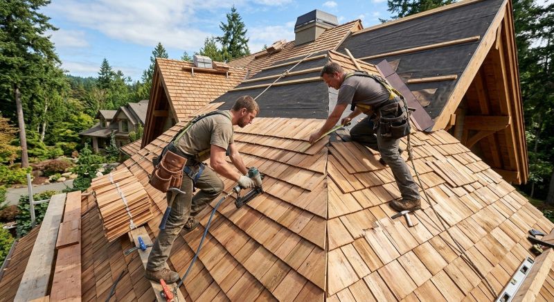 Cedar Roof Installation in Douglasville, GA