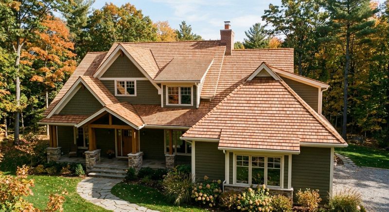 Cedar Roof Installation in Marietta, GA