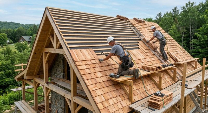 Cedar Shake Roof Construction in Douglas County, GA