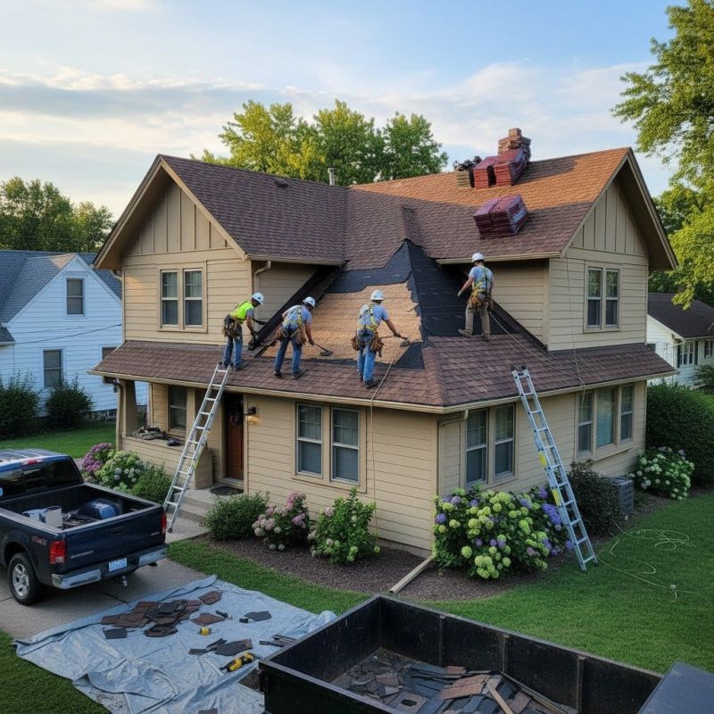Damaged Roof Replacement in Carroll County, GA