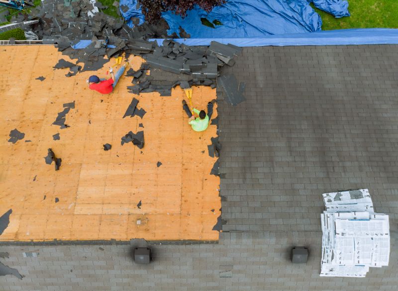 Damaged Roof Replacement in Cobb County, GA