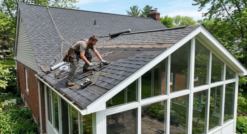 Damaged Roof Replacement in Smyrna, GA