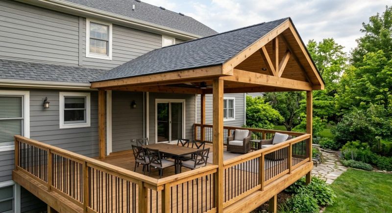 Deck Roof Construction in Paulding County, GA