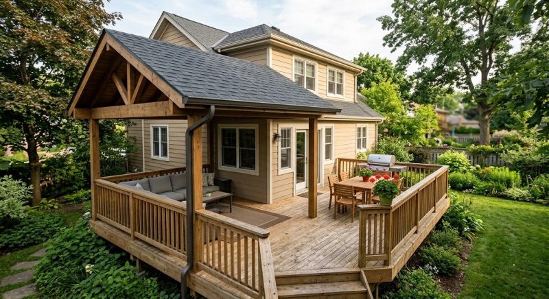 Deck Roof Construction in Paulding County, GA