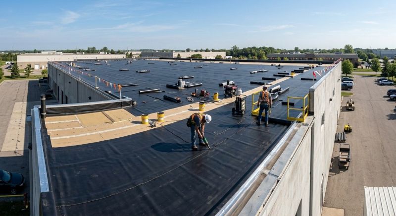Epdm Roof Installation in Mableton, GA