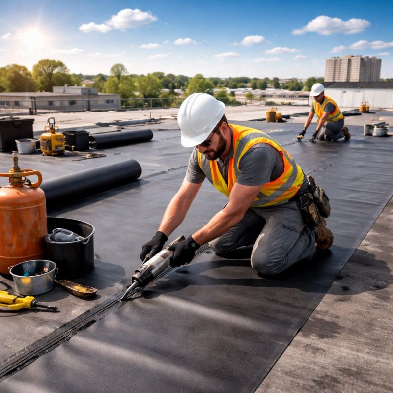 Epdm Roof Installation in Marietta, GA