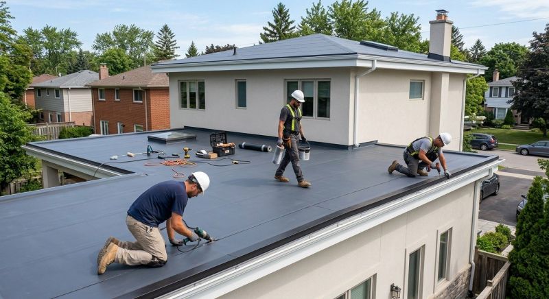 Flat Roof Installation in Kennesaw, GA