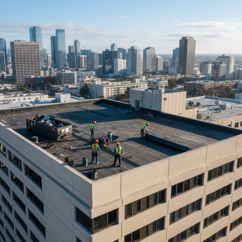Flat Roof Replacement in Smyrna, GA
