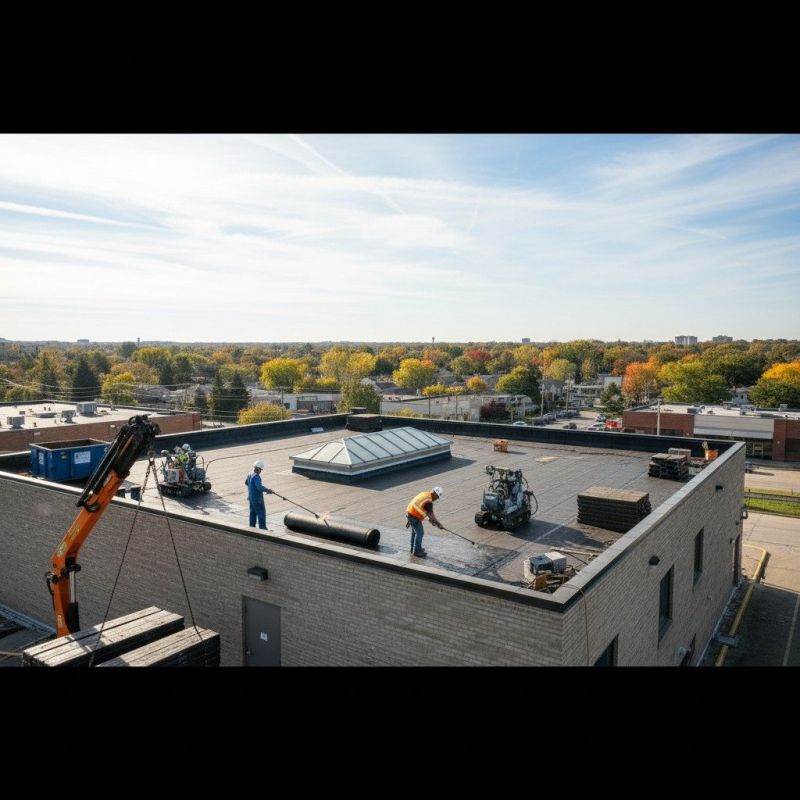 Flat Roof Replacement in Temple, GA