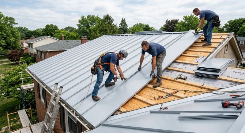 Metal Roof Installation in Douglas County, GA
