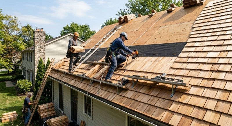 Shake Roof Replacement in Cartersville, GA