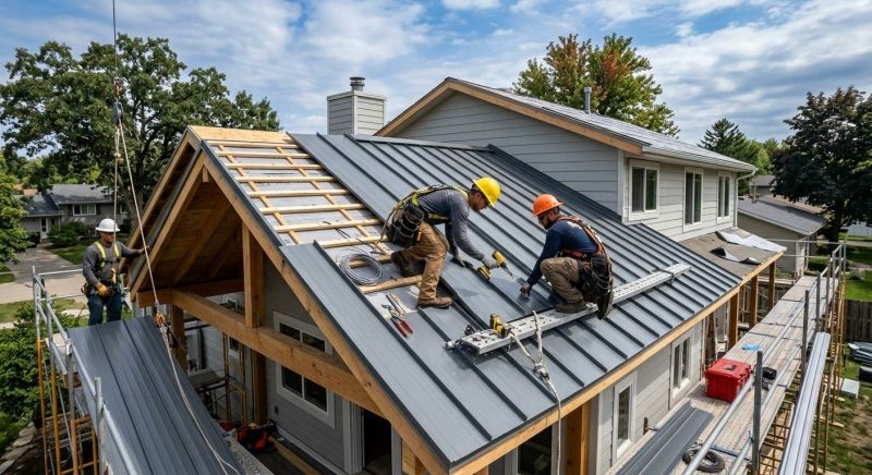 Sheet Roofing Installation in Hiram, GA