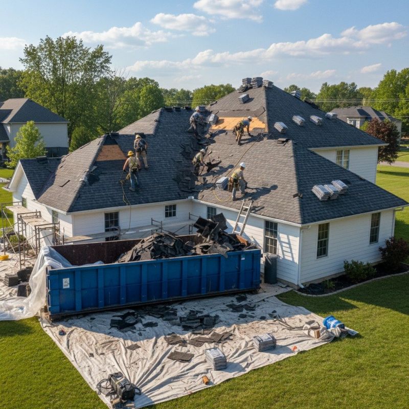 Shingle Roof Replacement in Temple, GA