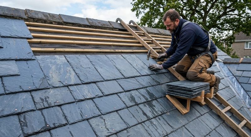Slate Roof Installation in Mableton, GA