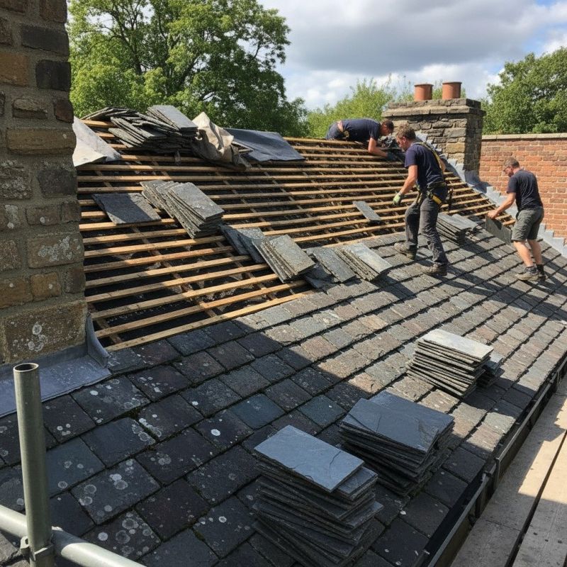 Slate Roof Replacement in Haralson County, GA