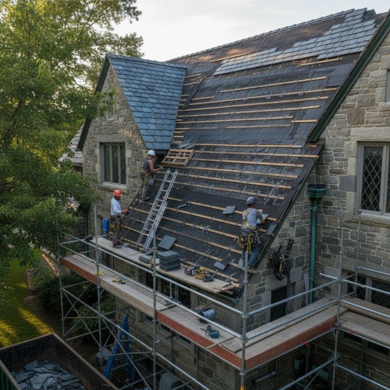 Slate Roof Replacement in Smyrna, GA