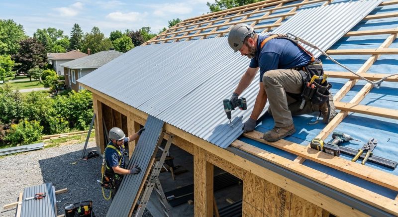 Tin Roof Installation in Douglas County, GA