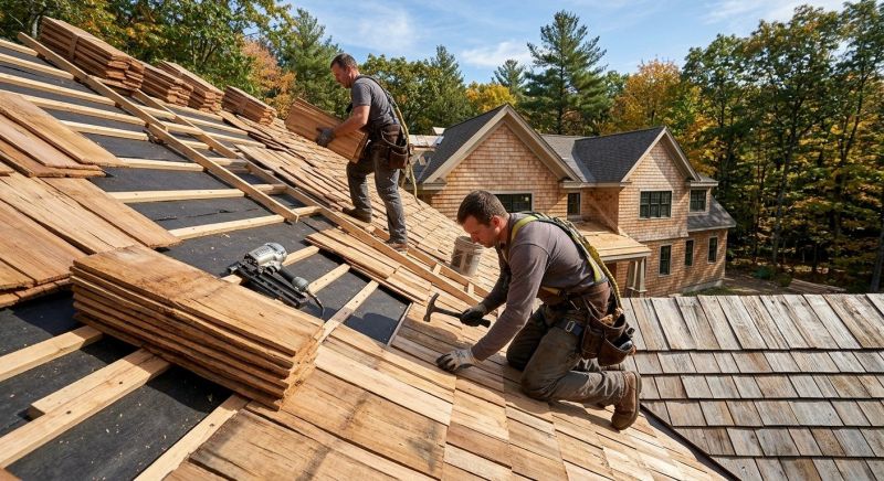 Wood Roofing Installation in Acworth, GA