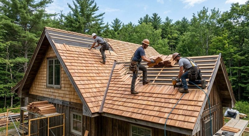 Wood Roofing Installation in Cobb County, GA