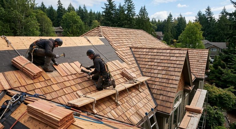Wood Roofing Installation in Douglasville, GA