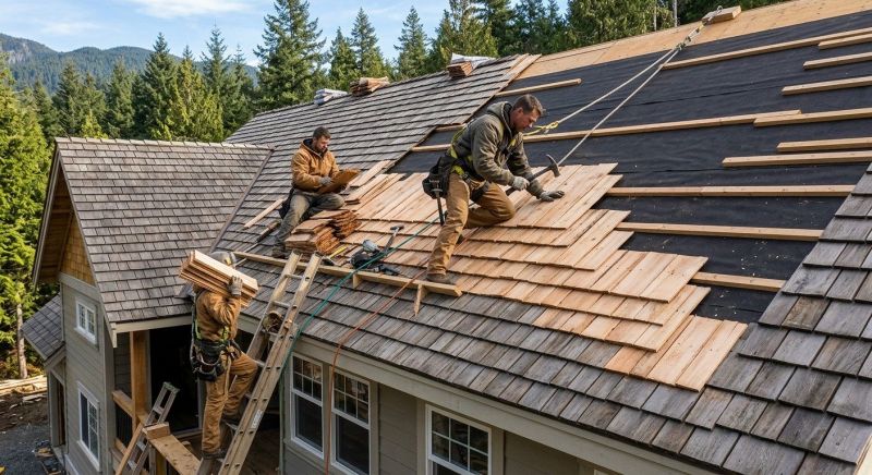 Wood Roofing Installation in Paulding County, GA