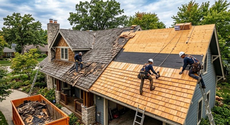 Wood Shake Roof Replacement in Carrollton, GA